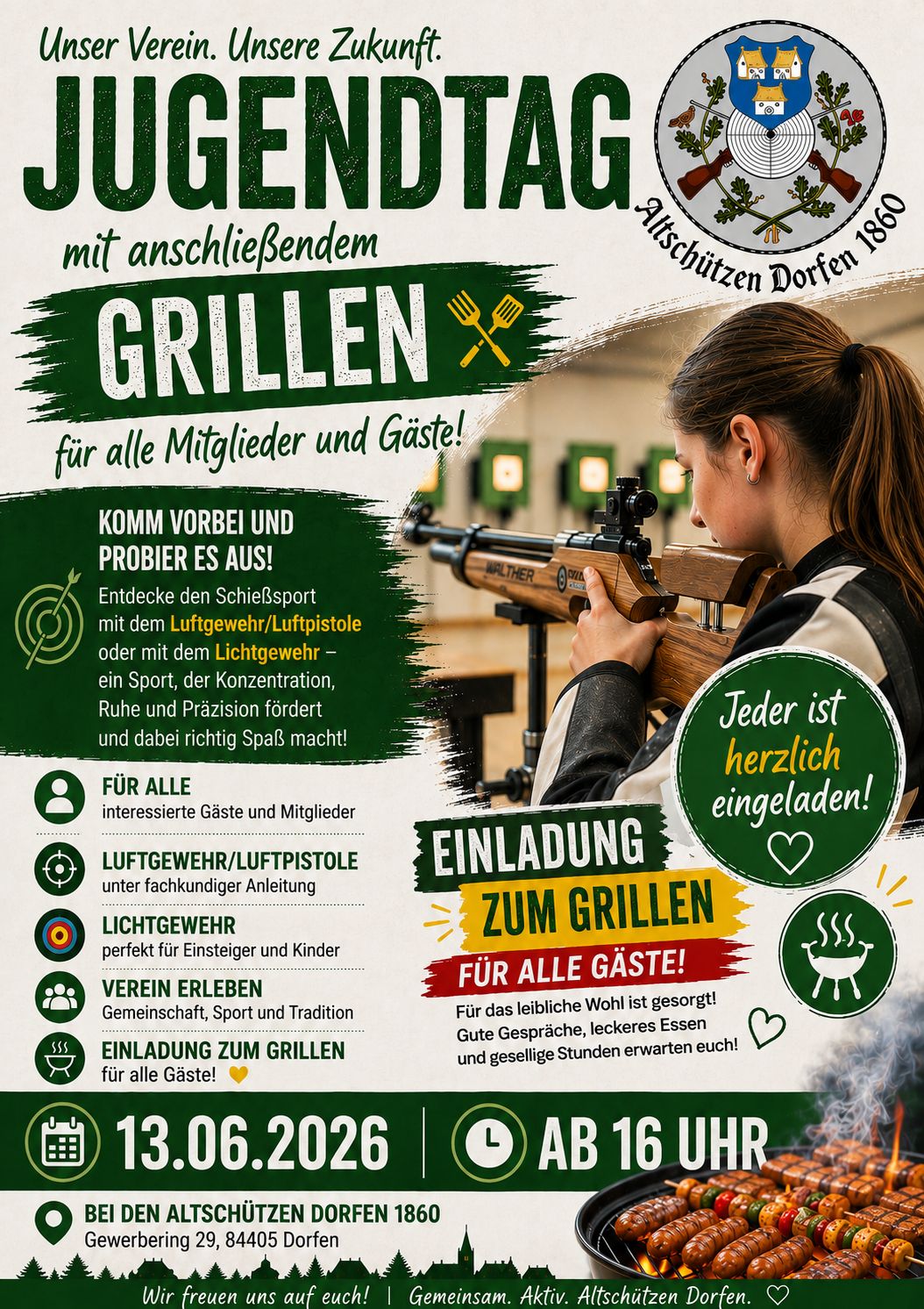 Familien und Jugendtag mit Grillfest